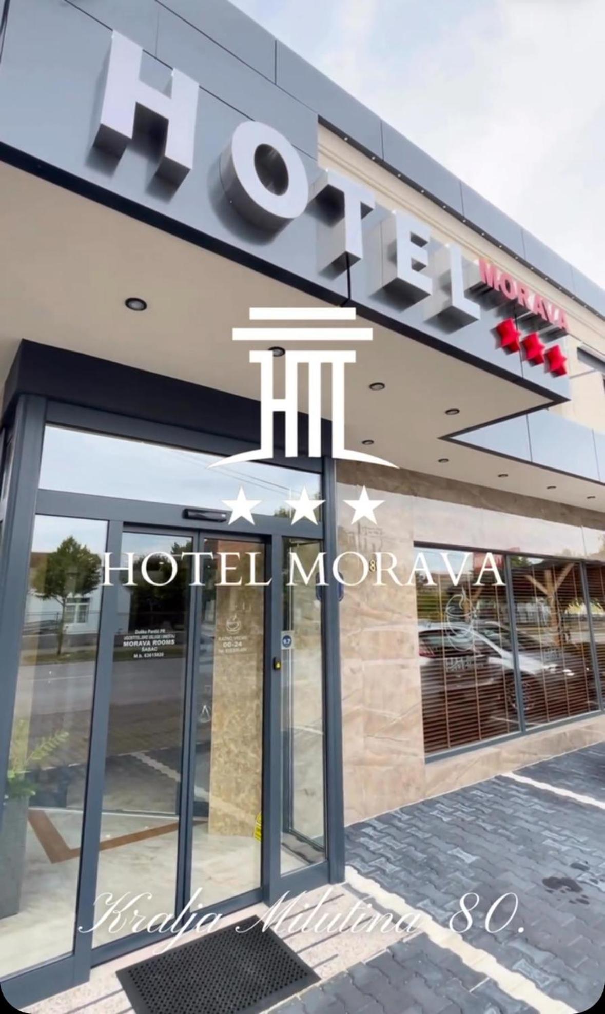 Hotel Morava - Sabac Šabac Exterior foto