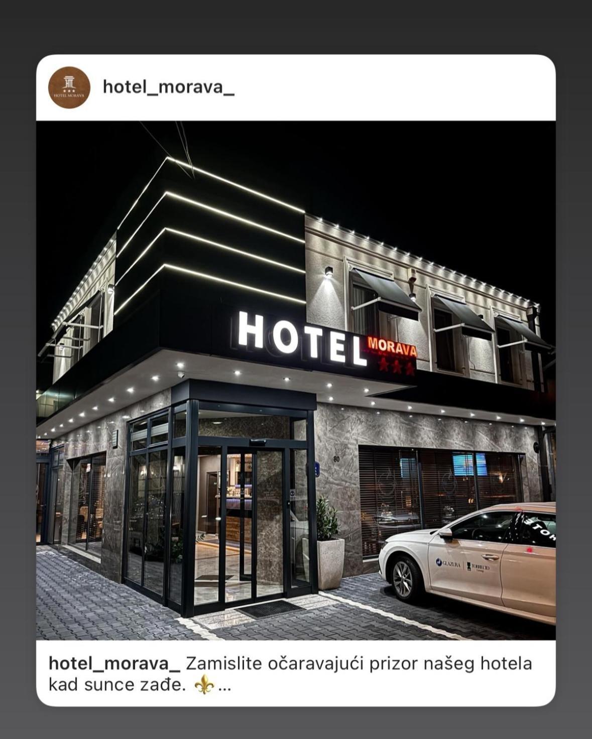 Hotel Morava - Sabac Šabac Exterior foto